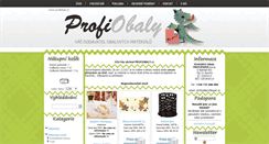 Desktop Screenshot of profiobaly.cz